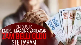 En düşük emekli maaşına yapılacak zam belli oldu