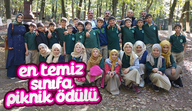 En Temiz Sınıfa Piknik Ödülü