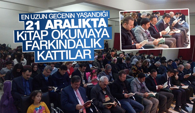 En Uzun Gecede Kitap Okudular