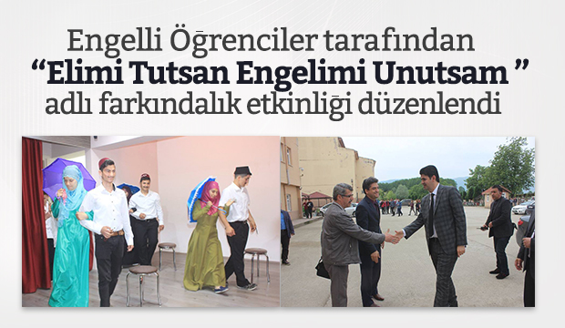 Engelli Öğrencilerden Farkındalık Programı