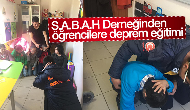   Engelli Öğrencilere Deprem Eğitimi