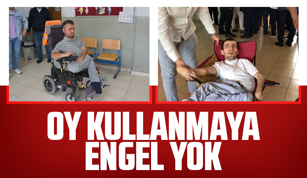 Engelli vatandaşlar oyunu kullanıyor