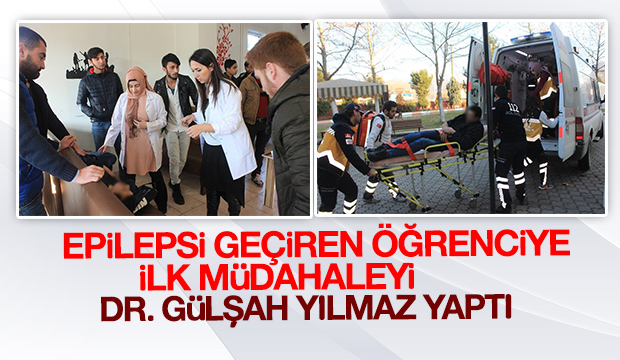 Epilepsi Nöbeti Geçiren Öğrenci Hastaneye Kaldırıldı