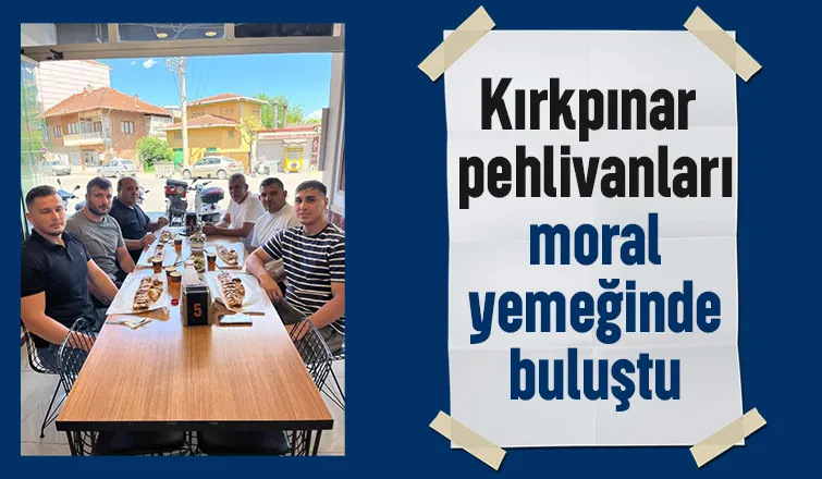 Er meydanı öncesi moral yemeği