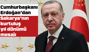 Erdoğan’dan kurtuluş yıl dönümü mesajı