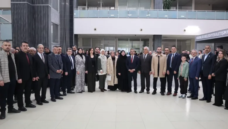 Erenler Belediyesi'nde bayramlaşma