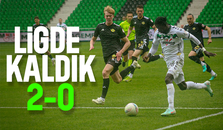 Erokspor'u mağlup eden Sakaryaspor ligde kaldı