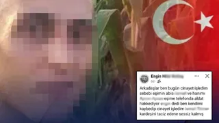Eşini öldüren koca cinayeti sosyal medyadan duyurdu