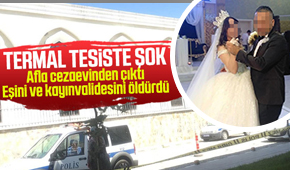 Eşini ve kayınvalidesini öldürdü