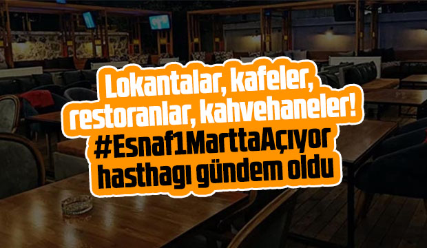 Esnaf1MarttaAçıyor hasthagı gündem oldu