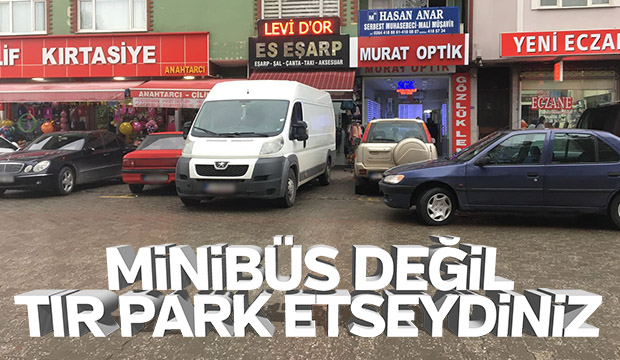 Esnafın Park Mağduriyeti
