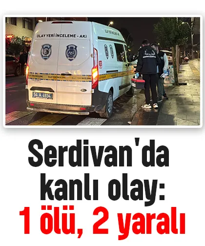 Esnafların silahlı kavgasında 1 kişi öldü, 2 kişi yaralı