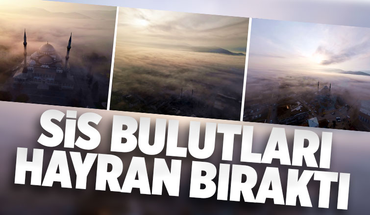 Eşsiz sis bulutu görüntüsü