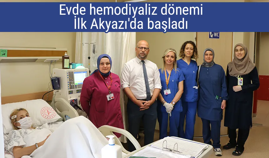 Evde hemodiyaliz dönemi