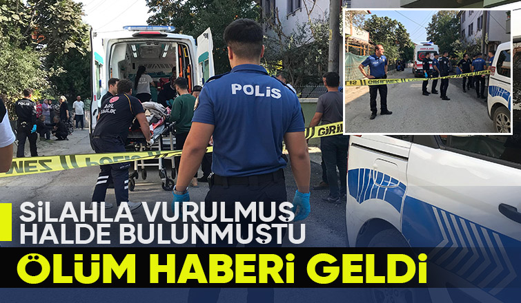 Evde tüfekle vurulan 30 yaşındaki genç kurtarılamadı