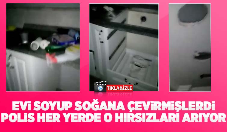  Evi soyulan vatandaş hırsızların bulunmasını istiyor