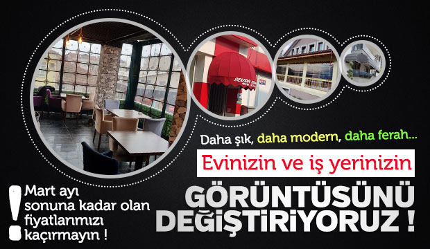 Eviniz ve İş Yeriniz Şık Bir Görünüme Kavuşsun