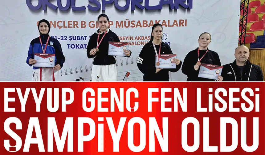 Eyyup Genç Fen Lisesi'nden Şampiyonluk