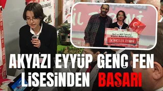 Eyyup Genç Fen Lisesi öğrencilerinden büyük başarı