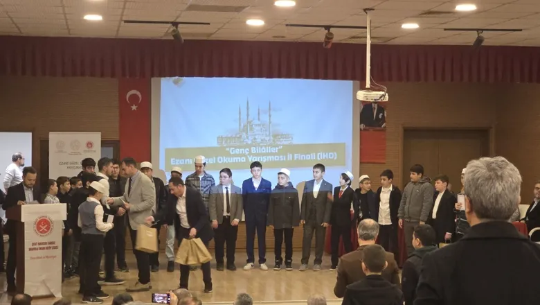 Ezanı Güzel Okuma Yarışması'nda final heyecanı