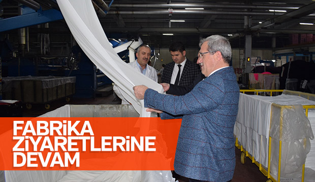 Fabrika Ziyaretlerine Devam