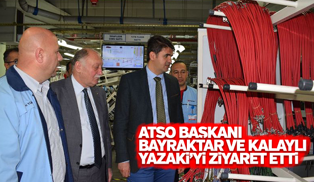 FABRİKA ZİYARETLERİNE YAZAKİ A.Ş. İLE DEVAM 