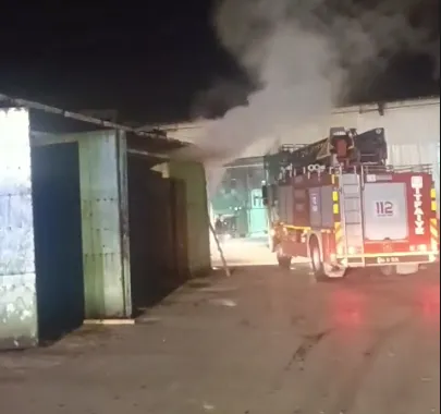 Fabrikada yangın paniği