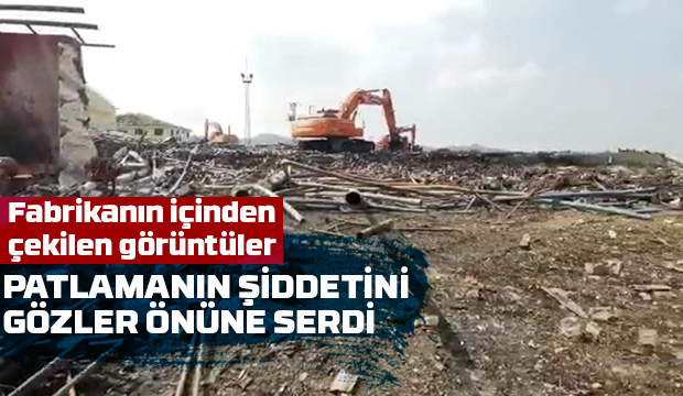 Fabrikadan geriye bunlar kaldı