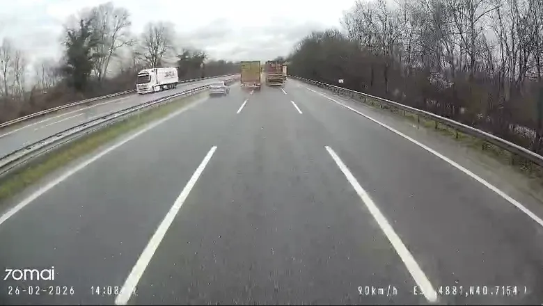 Facia teğet geçti; işte o anlar