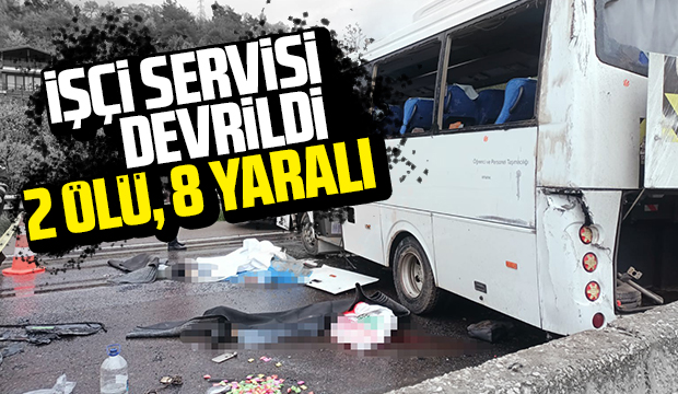 Feci kaza: 2 ölü, 8 yaralı