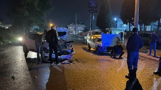 feci kazada 2 kişi yaralandı