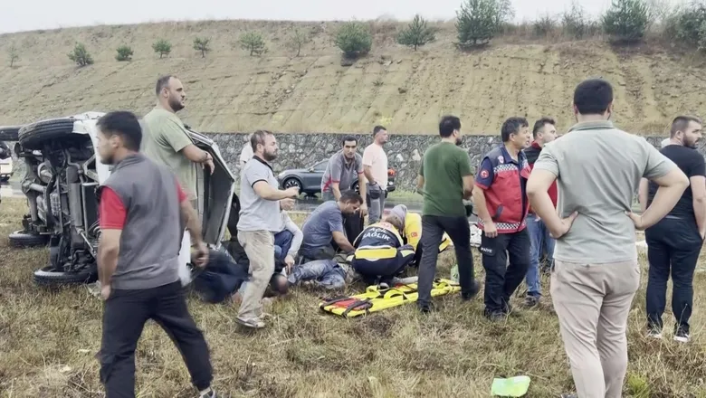 Feci kazada 3 kişi yaralandı