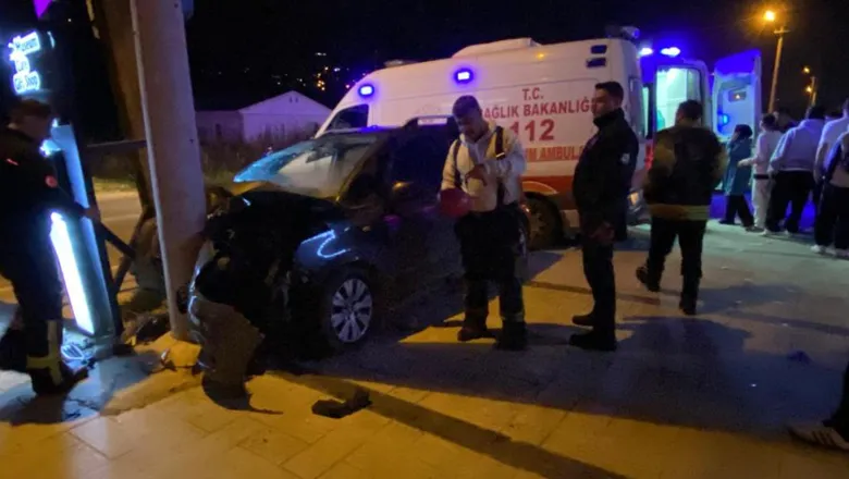 Feci kazada 5 kişi yaralandı