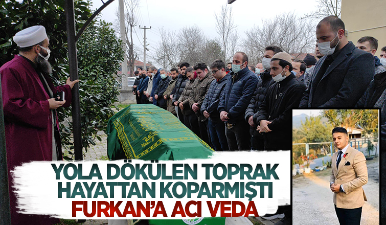 Feci kazada ölen Furkan'a acı veda