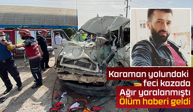 Feci kazada servis şoförü yaşama tutunamadı