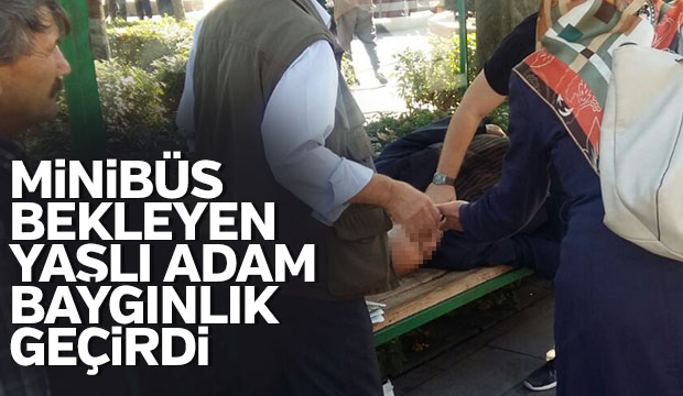 Fenalaşan Yaşlı Adam Hastaneye Kaldırıldı