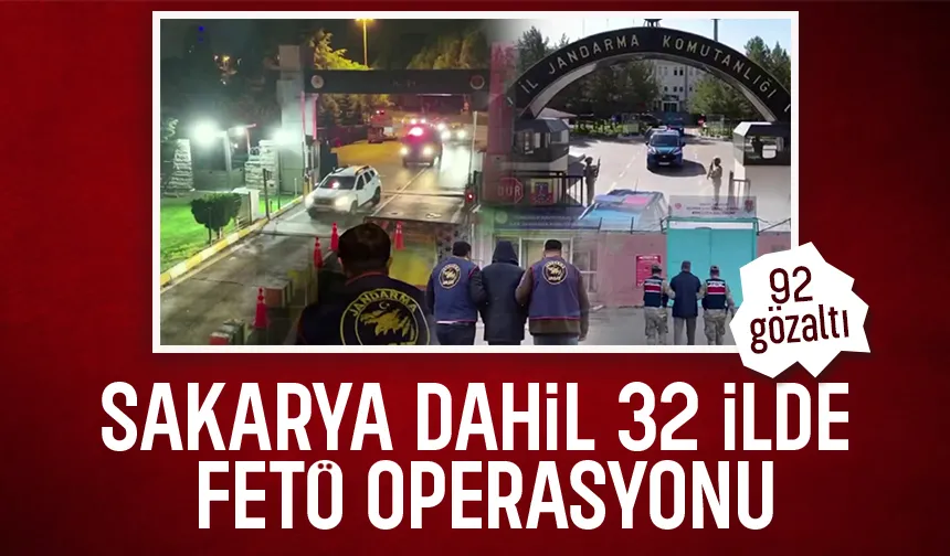 FETÖ'nün güncel yapılanmasına operasyon: 92 gözaltı