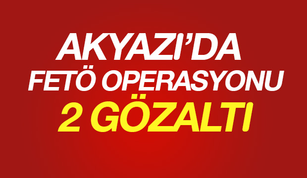  Fetö Operasyonu 2 Gözaltı