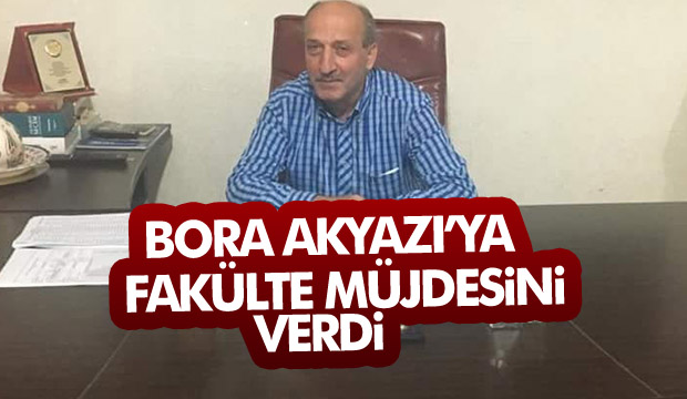 Feyzi Bora Üniversite Müjdesini Verdi
