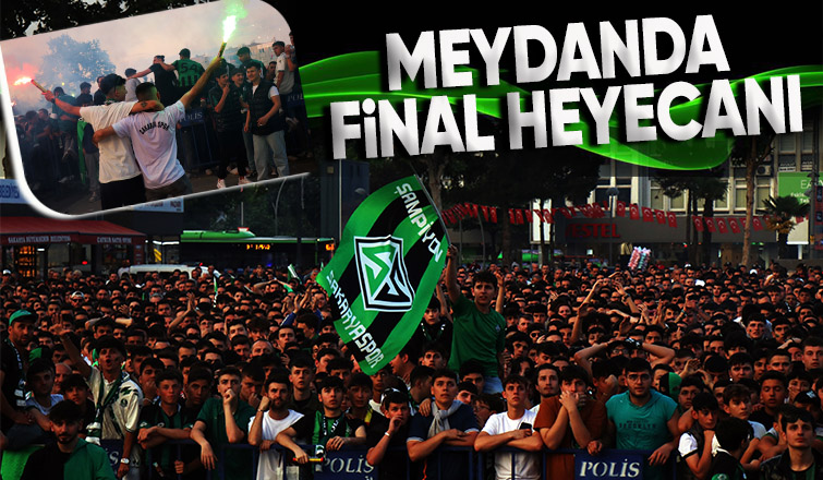 Final Maçını Dev Ekrandan Takip Ettiler