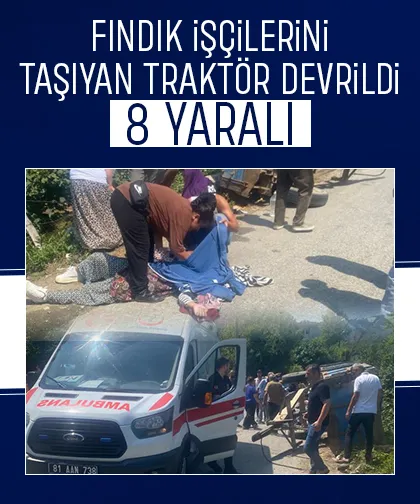 Fındık işçilerinin kazasında can pazarı