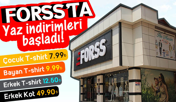 Forssta yaz indirimi başladı