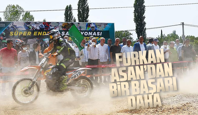 Furkan Asandan bir başarı daha
