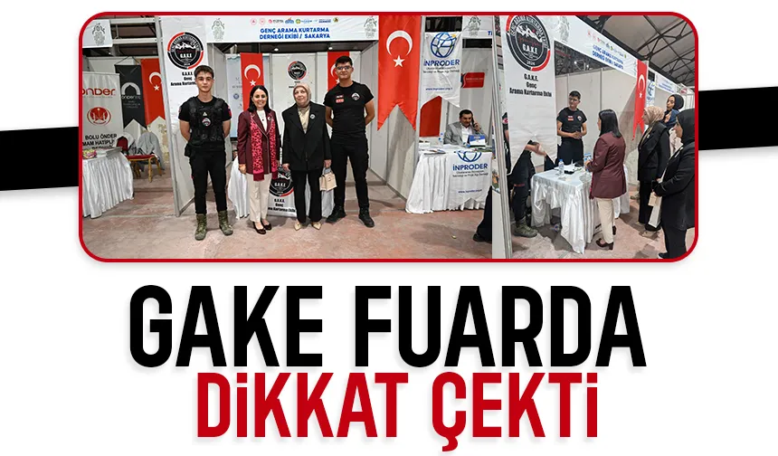 GAKE ekibi fuara katıldı