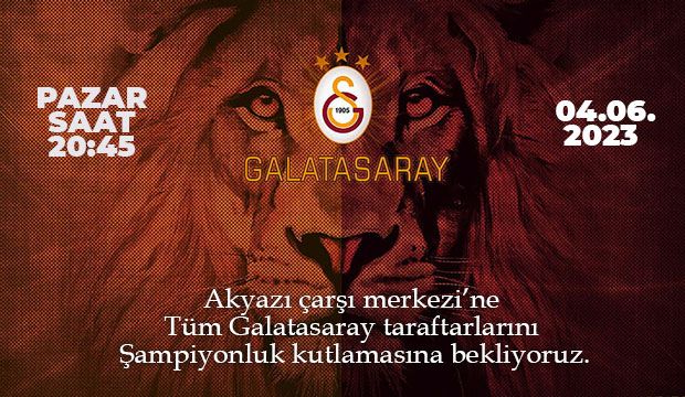 Galatasaray gönüllülerinden davet