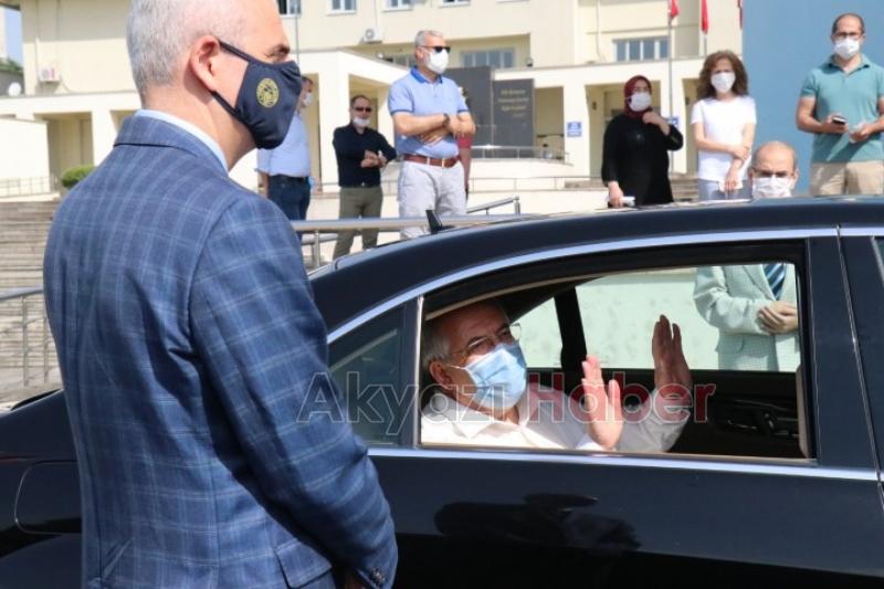 Vali Nayir veda etti