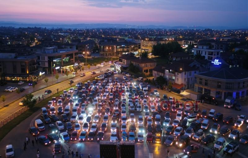 Akyazılılar arabalı sinema keyfi yaşayacak