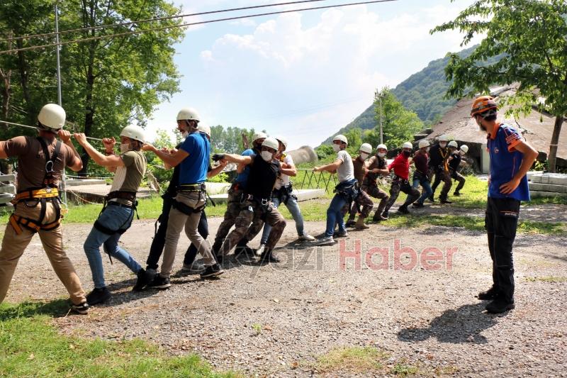 Nefes kesen tatbikat