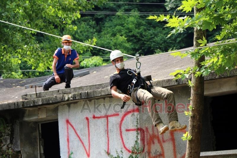 Nefes kesen tatbikat