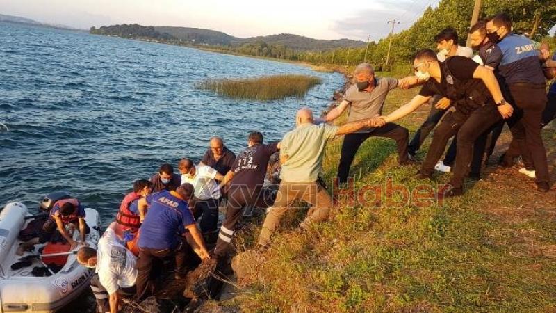 Serinlemek için Sapanca Gölüne girdi boğuldu